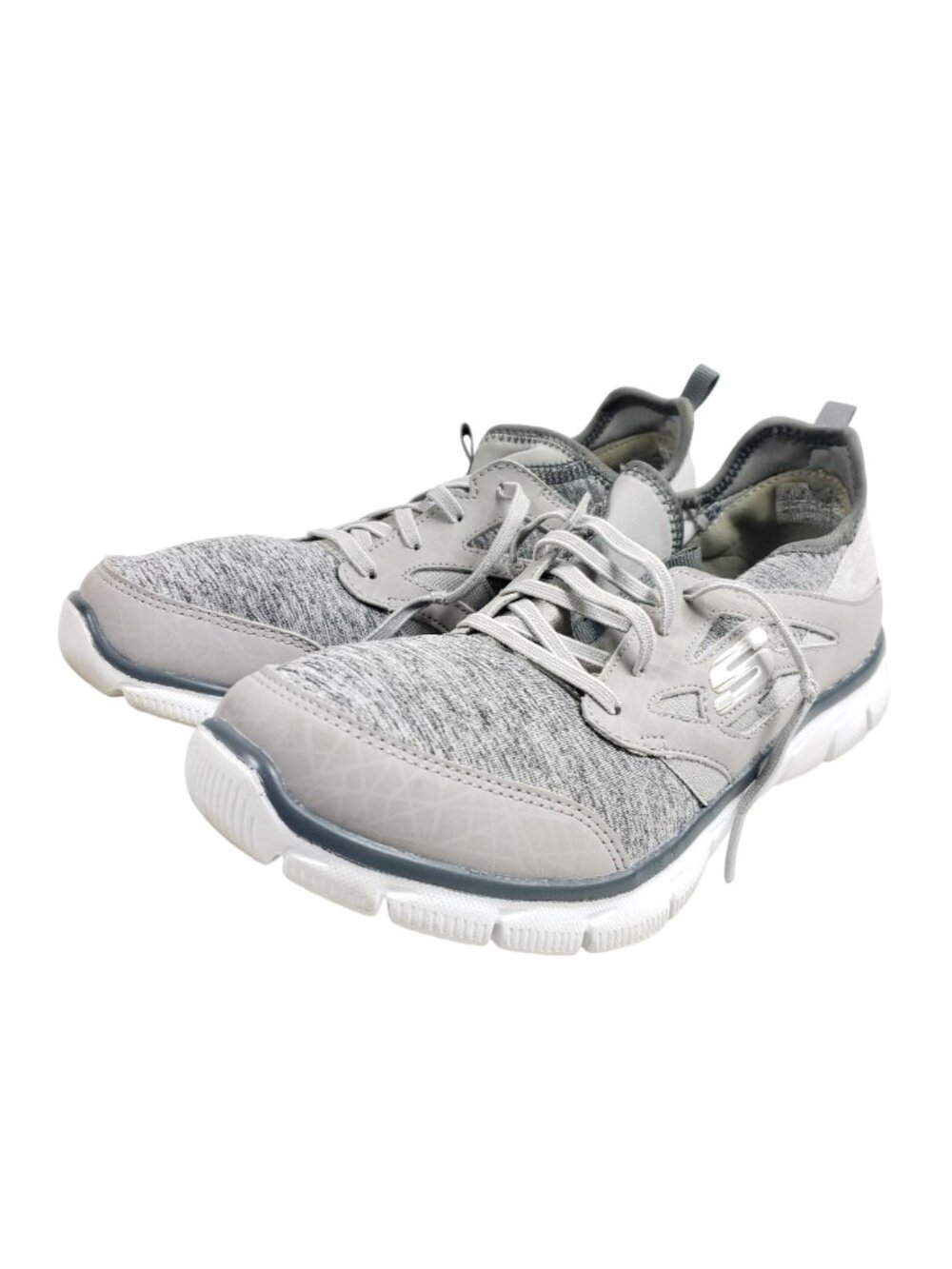 Skechers Women's Size 7 Slip On Fashion Sneakers Gray